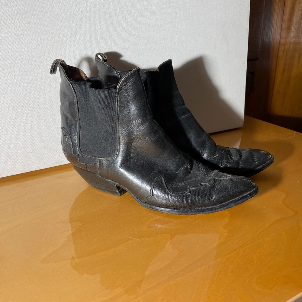 Vintage western leather boots - Guess by Georges Marciano